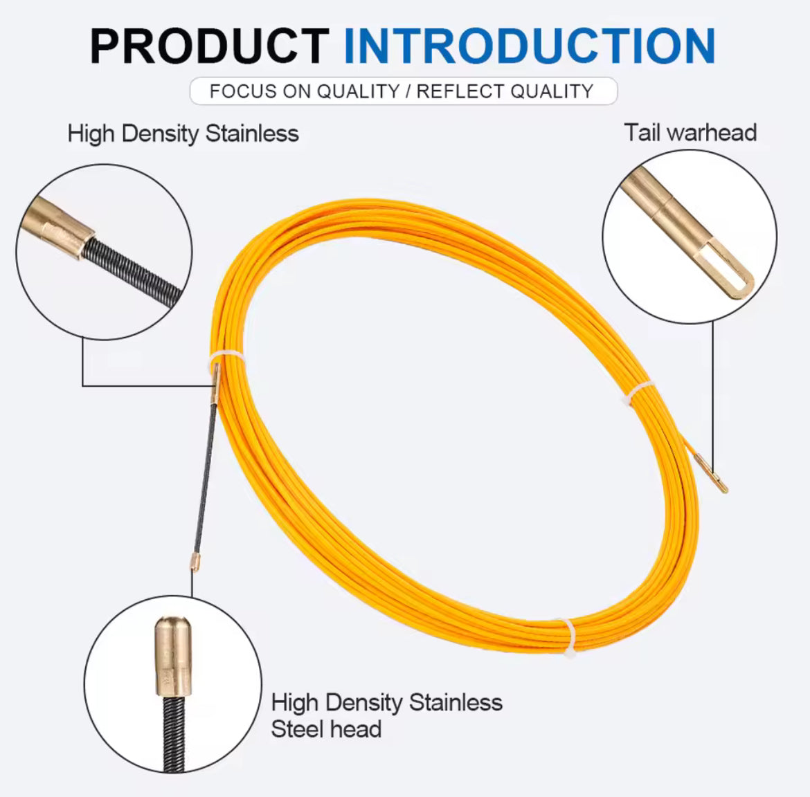 5m Fibreglass Fishing Tape