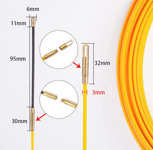 5m Fibreglass Fishing Tape